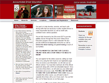 Tablet Screenshot of accountabledrivered.com